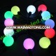 Waterproof pixel led string light outdoor use ucs1903 50mm 3D led ball lights