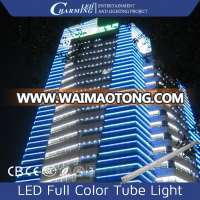 rgb waterproof led digital tube light / outdoor led neon tube lights