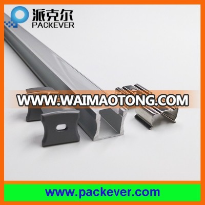 U shape 6000 Series Grade extruded aluminium profile for LED strips