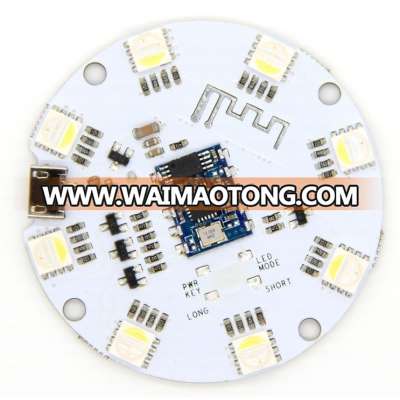 DC 3.6-5 V RGBW Blue tooth control LED control board