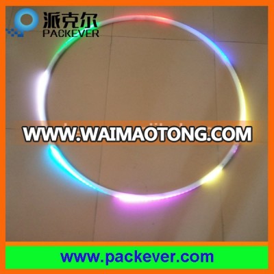 Color changeable RGB LED hula hoop