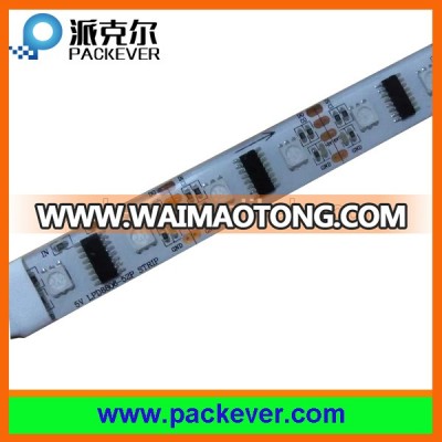 5VDC white/black pcb CE&RoHS passed 52leds programmable led pixel strip lpd8806 IC