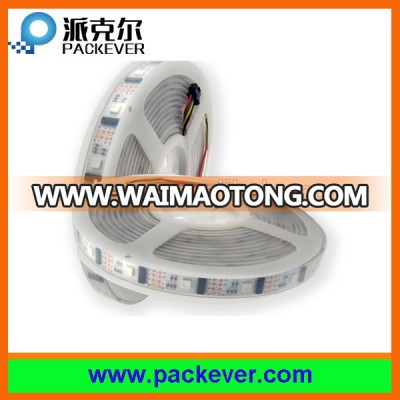 White/black FPCB IP40/IP65/IP67/IP68 digital DC5V 30LEDs/m addressable rgb lpd6803 LED strip light